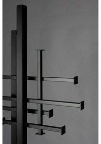 Čierny oceľový vešiak 71x185 cm Rumex – Dutchbone