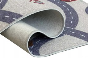 Vopi, Detský metrážny koberec Scanroad 39 - neúčtujeme odrezky z role, na mieru, šíře 1,33m,1m,2m,3m,4m,na mieru, neúčtujeme odrezky, viacfarebná, filc, detská izba