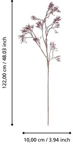 Eglo 428368 - Umelý kvet ETAYA 122 cm fialová