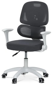 Autronic KA-K1063 GREY Kancelárska stolička, sivá