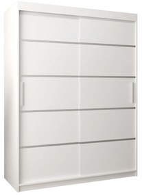 Šatníková skriňa 150 cm Verika 1 150 (biela). Akcia -32%. Vlastná spoľahlivá doprava až k Vám domov. 1063704