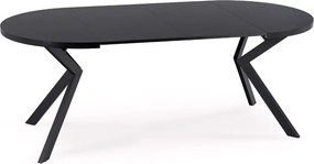 Rozkladací stôl LUKAS 100-250 cm čierny