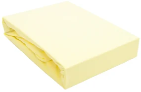 NEPRIEPUSTNÉ JERSEY PRESTIERADLO SG 019 160X200 CM KRÉMOVÁ