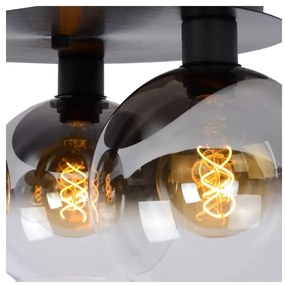 Lucide 74114/03/30 - Stropné svietidlo MARIUS 3xE27/40W/230V čierna