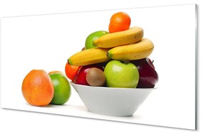 Obraz plexi Ovocie v miske 100x50 cm