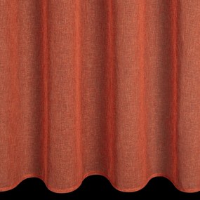 ZÁVES NA KRÚŽKOCH ANGELICA 140X250 CM TEHLOVÁ