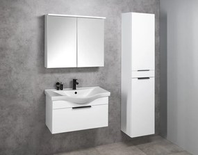 Aqualine Aqualine, AKIRA umyvadlová skrinka 96x42x34cm, biela, AK210