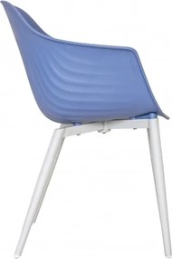 MI Záhradná stolička BALLENA modrá