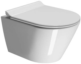 GSI GSI, KUBE X závesná WC misa, Swirlflush, 50x36 cm, biela ExtraGlaze, 941611