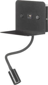 XXXLutz NÁSTENNÉ LED SVIETIDLO, 16/13/46 cm - Online Only bytové doplnky - 004340006302