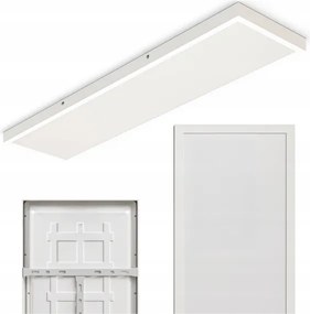 LED Prisadený panel LED/60W/230V 30x120 cm biely