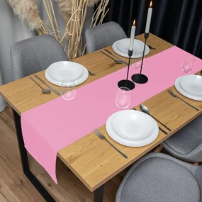 Biante Dekoračný behúň na stôl Rongo RG-094 Sýto ružový 20x140 cm