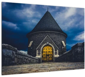 Sklenený obraz - Pred búrkou (70x50 cm)
