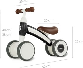 MILLY MALLY Qplay roztomilé vozidlo Retro čierna