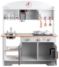 Jokomisiada Veľká drevená kuchynka pre deti, príborník ZA4126