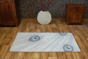 Kusový koberec AKRYLOVÝ PATARA 0052 Krémový/Tyrkysový