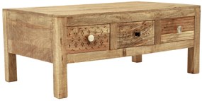 furniture-nabytek.cz - Luxusný konferenčný stôl z dreva manga 110x45x60
