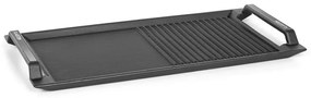 Klarstein Delicatessa Grill Pan, grilovacia platňa, príslušenstvo k indukčnej varnej doske, čierna