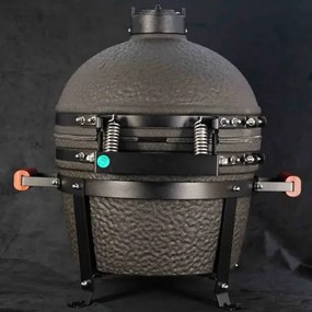 keramický gril kamado Dellinger Smoke&Fire MINIMAX 16" Black Lava