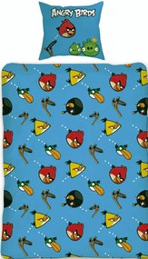 HALANTEX Obliečky Angry Birds Slingshot bavlna 140/200, 70/80 cm