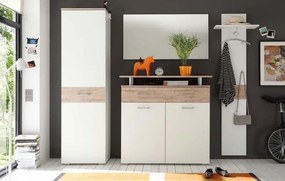 Predsieňová zostava Lift, dub/biela