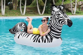Nafukovací matrac zebra LED 254 x 142 cm Bestway 41406