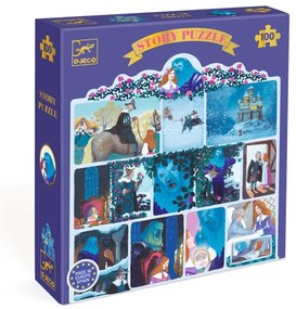 Djeco Rozprávkové puzzle: Kráska a zviera