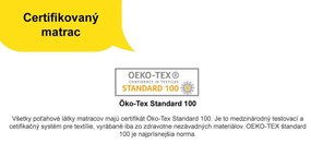 Jaamatrac Corela matrac s latexom a HR penou 180x80