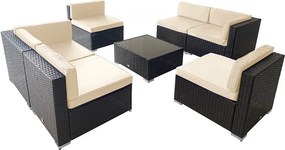 Rohová záhradná súprava Avenberg CASA