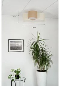 Brilagi - Stropné svietidlo SPIDER 3xE27/15W/230V béžová/krémová