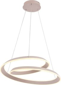 LED luster na lanku CASHMERE LED/75W/230V pr. 60 cm béžový
