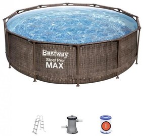 Bestway Záhradný bazén Bestway 56709 Steel Pro MAX 3.66m x 1.00m Pool Set 56709
