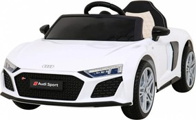 Ramiz Audi R8 LIFT batérie auto biela + diaľkové ovládanie