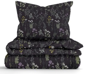 Francúzske bavlnené obliečky Renforcé – Bianca antracitové