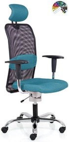 PEŠKA Balančná kancelárska stolička TECHNO FLEX XL čalúnenie BOMBAY