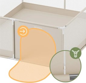 Detská ohrádka Cozy 25 béžová