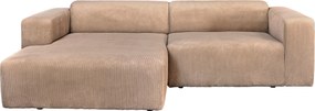 XXXLutz ROHOVÁ SEDAČKA, textil, svetlohnedá P & B - Sedačky - 002330003312