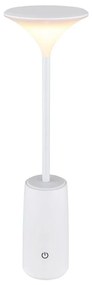 Globo 21020W - LED Stmievateľná stolná lampa QUIRIN LED/1,2W/3,7V 3000K biela