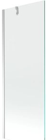 Mexen Next, vaňová  zástena 1-krídlová 70 x 150 cm, fixné krídlo, 6 mm číre sklo, chrómový profil, 895-070-000-00-00-01