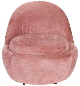 Ružové kreslo Nash – White Label