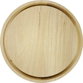 AMADEA Drevená servírovacia doska - podnos, masívne drevo, 20 cm