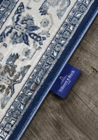 Villeroy & Boch, Kusový koberec Villeroy & Boch 106123 Blue, Cream, 120x170, modrá, obývacia izba