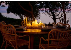 Biele dobíjacie svetelné dekorácie v súprave 3 ks Smilla – Sirius