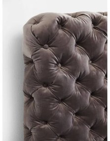 Desire High manželská posteľ 180x200 cm strieborno sivá