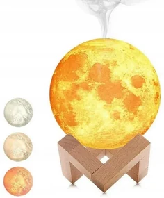 LED lampička s difuzérom v tvare Mesiaca - Luna