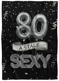 Deka Stále sexy – Čierna (vek: 80, Podšitie baránkom: NE)