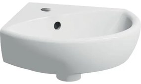 Rohové umývadielko Geberit Selnova 41,2 cm otvor pre batériu uprostred 500.326.01.5