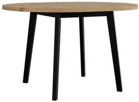 Rozkladací jedálenský stôl Herra 100 130 III L (dub artisan + biela) (pre 2-4 osoby). Vlastná spoľahlivá doprava až k Vám domov. 1105385
