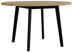 Rozkladací jedálenský stôl Herra 100 130 III L (dub artisan + biela) (pre 2-4 osoby). Vlastná spoľahlivá doprava až k Vám domov. 1105384
