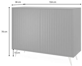 Skrinka Biel B1  (biela + zlatá). Vlastná spoľahlivá doprava až k Vám domov. 1098853